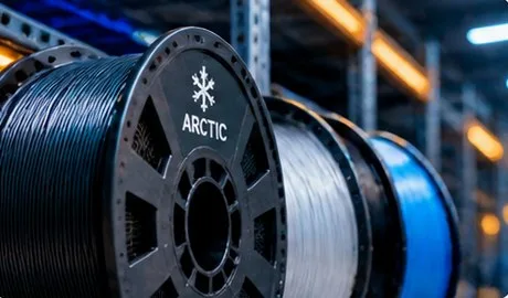 Катушки PETG-филамента 1,75 мм на складе производителя